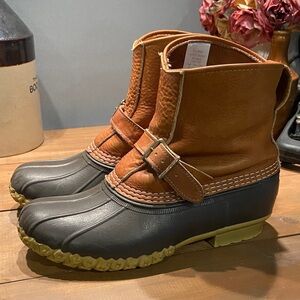 L.L. Bean Leather and rubber Bean Boots